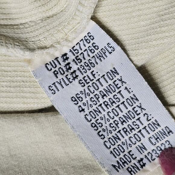 XCVI Wearables Fjord Full Zip Mesh Accent Jacket Yellow Green Cotton Blend 1X - Picture 11 of 11